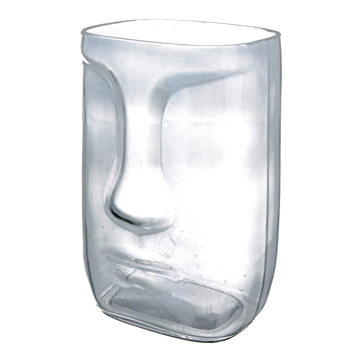 DEKOVASE  - Hellgrau, LIFESTYLE, Glas (10/15/9cm)