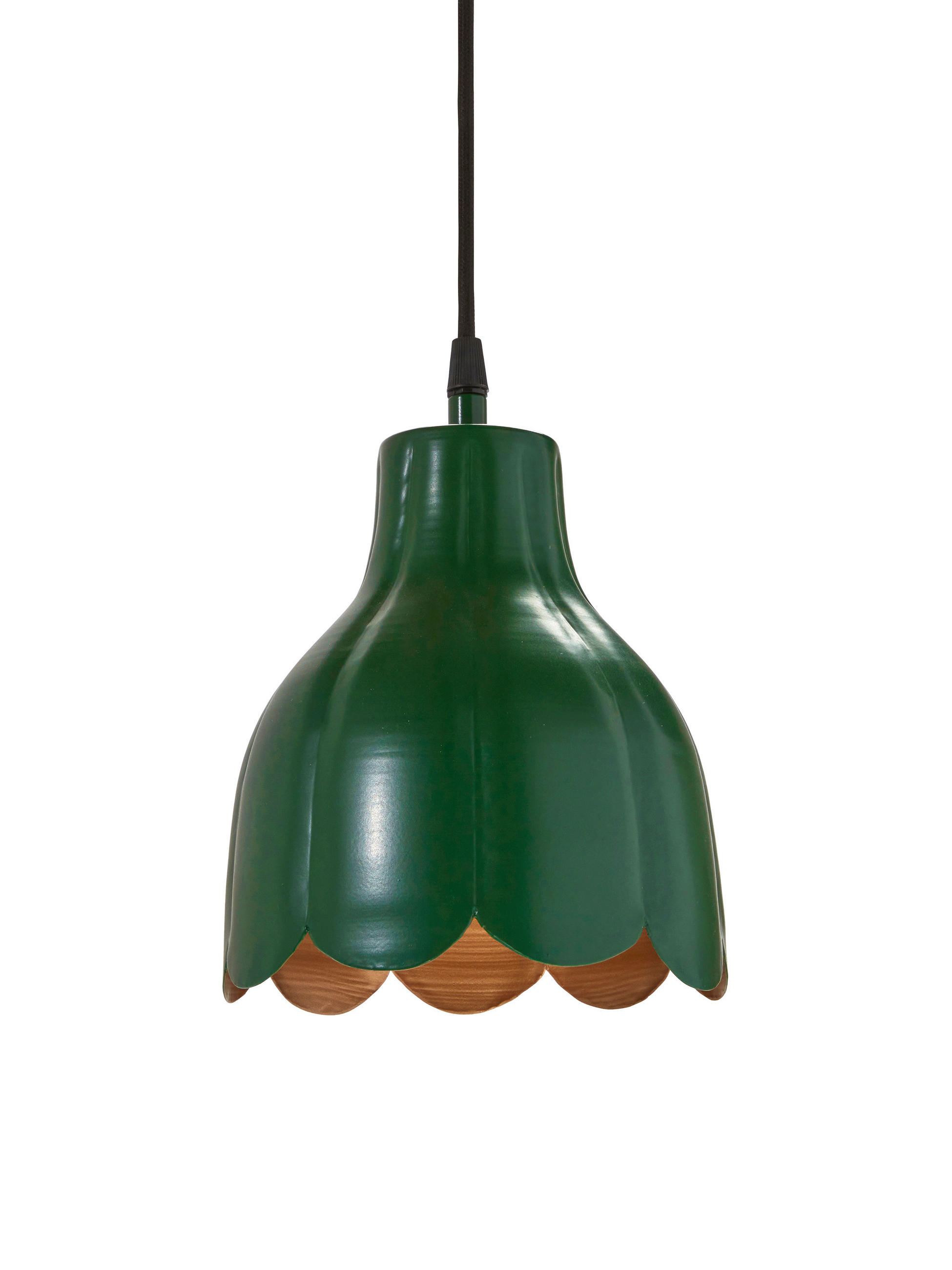 HÄNGELEUCHTE PR Home Tulippa 17/20/17 cm   - Grün, KONVENTIONELL, Metall (17/20/17cm)