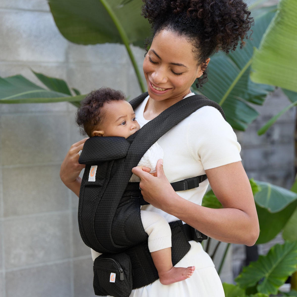 KENGUR NOSILJKA  Omni Deluxe Mesh  - crna, Osnovno, tekstil (26.5/27.5/1cm) - Ergobaby