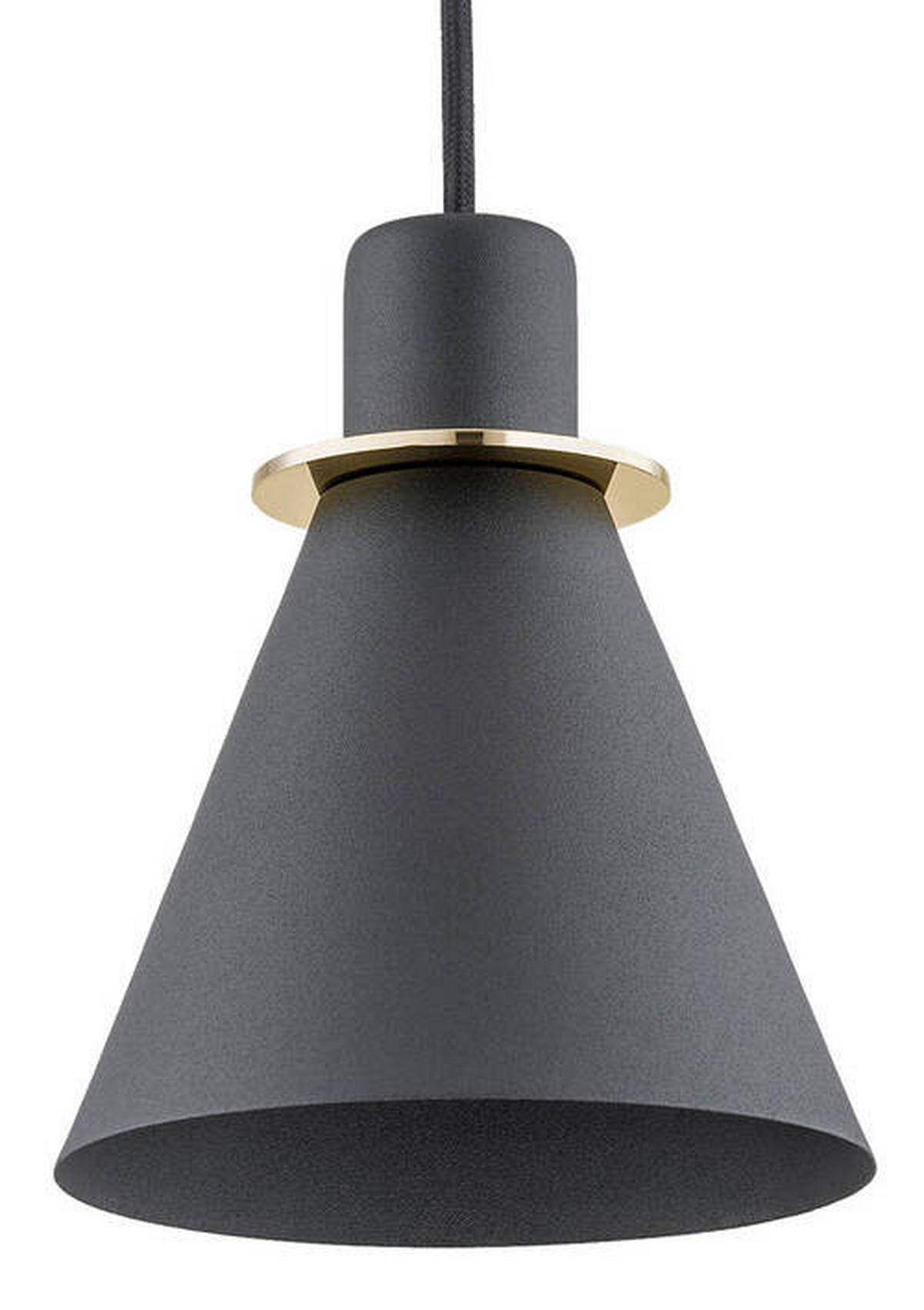 HÄNGELEUCHTE 100/14,5/14,5 cm  - Goldfarben/Schwarz, Basics, Metall (100/14,5/14,5cm)