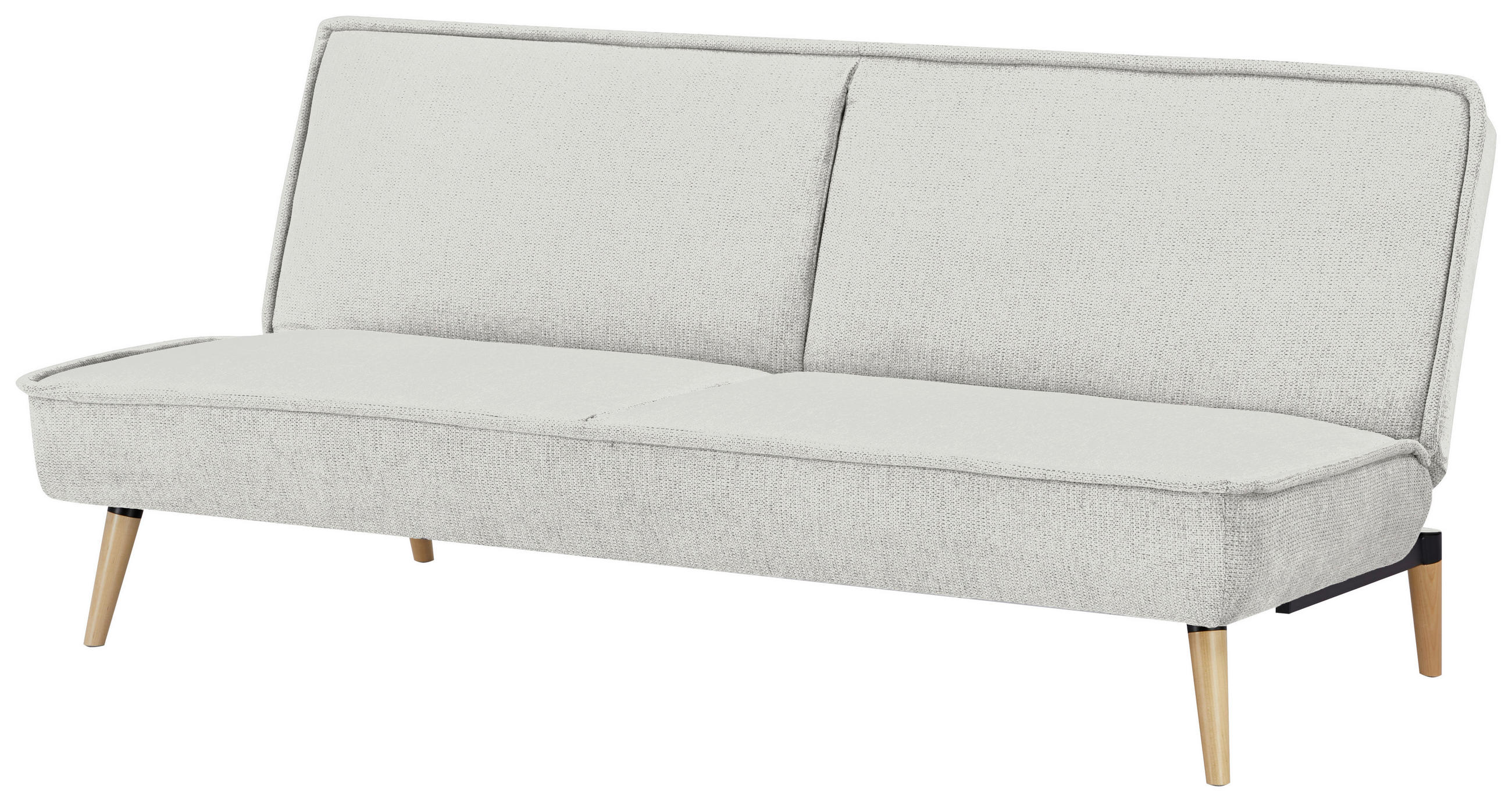 Thumbnail - Mid.you Schlafsofa, Creme, Textil, Kiefer, vollmassiv, 3-Sitzer, 188x84x87 cm, Liegefunktion, Wohnzimmer, Sofas & Couche...