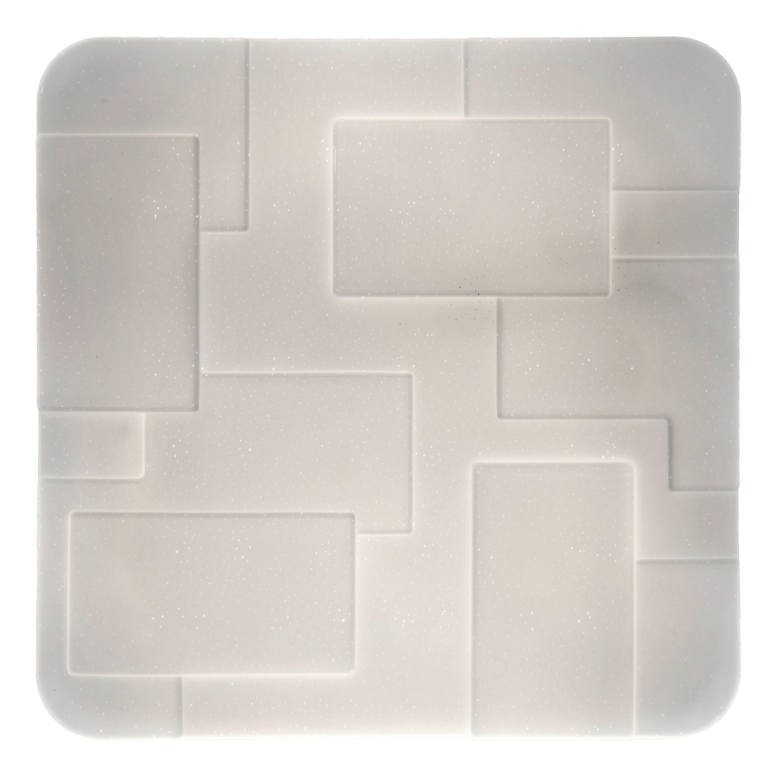 LED-DECKENLEUCHTE 54/6,5 cm   - Weiß, Design, Kunststoff/Metall (54/6,5cm) - Näve