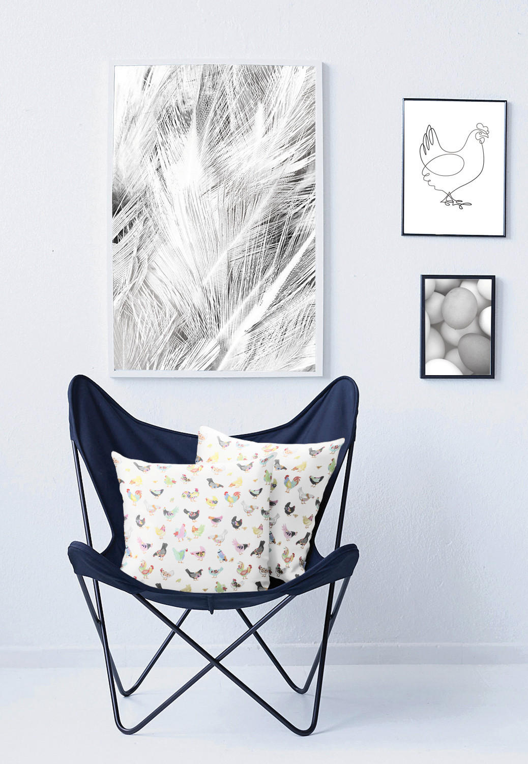 KISSENHÜLLE Happy Easter 49/49 cm  - Multicolor, Basics, Textil (49/49cm) - Esposa