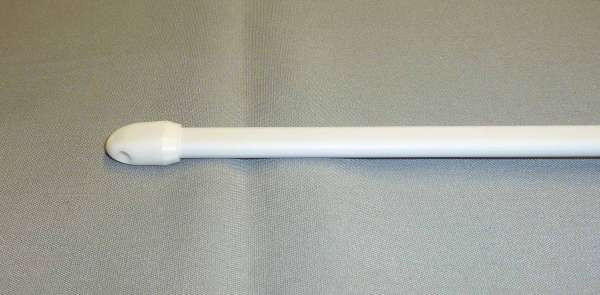 VITRÁZSRÚD 190 cm  - fehér, Basics, fém (190cm) - Homeware