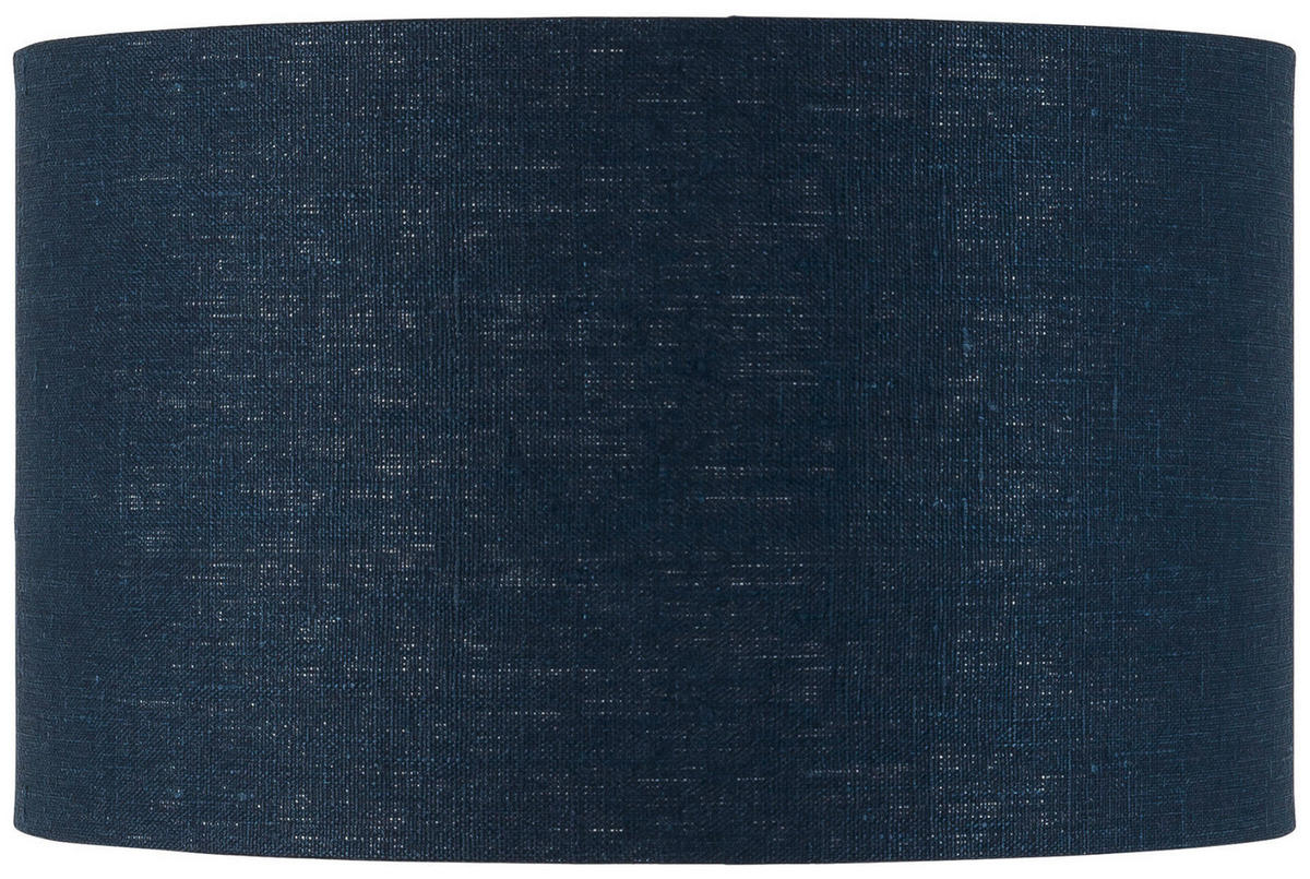 STOLNÍ LAMPA, nástěnný stmívač, 36/54 cm  - modrá/přírodní barvy, Trend, dřevo/textil (36/54cm) - Good & Mojo