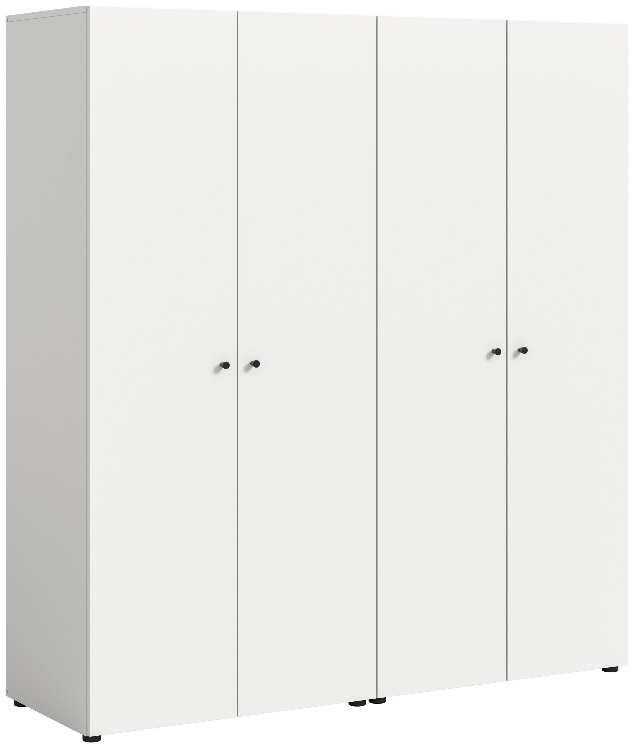 Dulap Cu Uși Rotative, 160/176/51 cm, alb