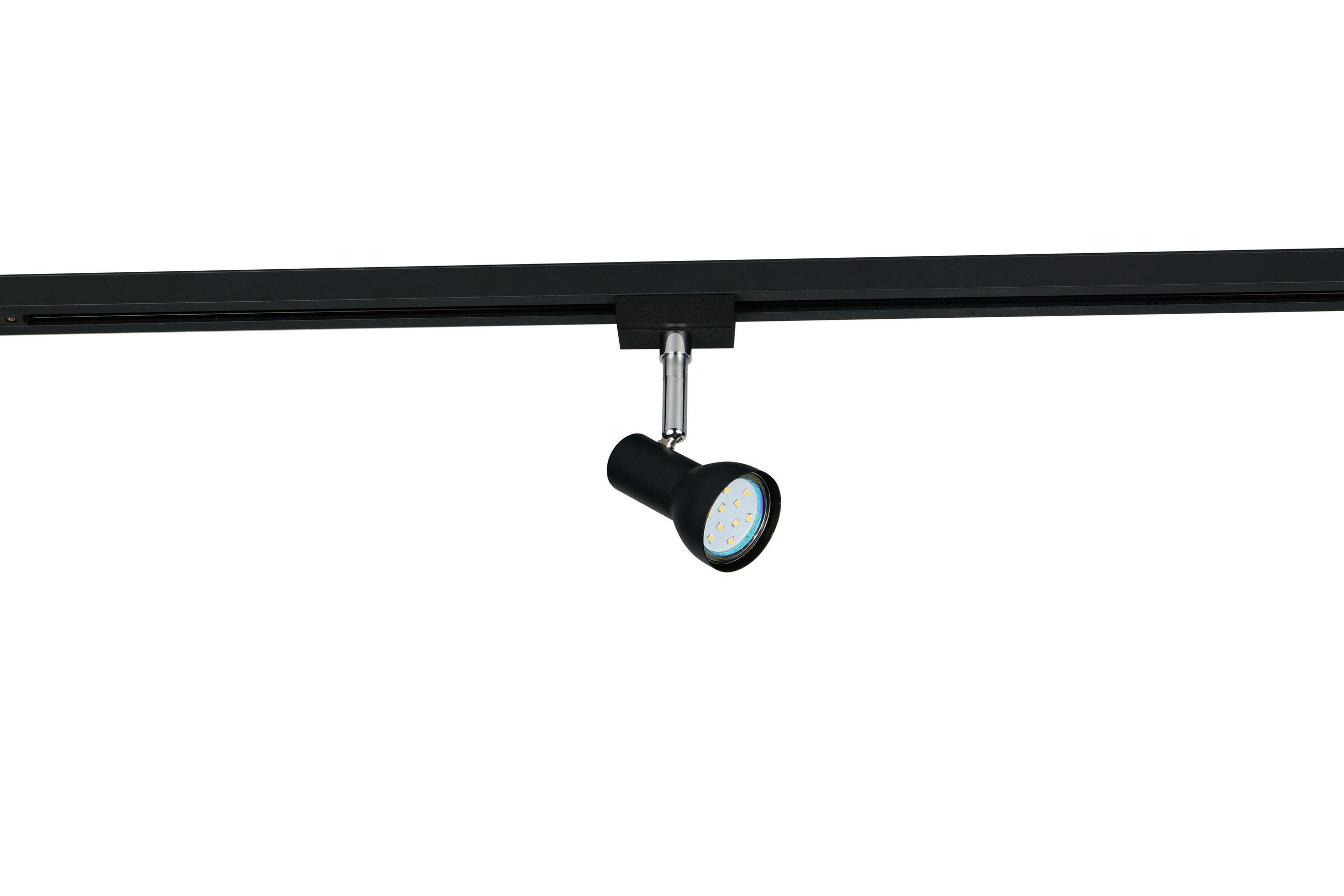 Trio Leuchten Schienensystem-Strahler Cantar Schwarz 9x5.5x15 cm