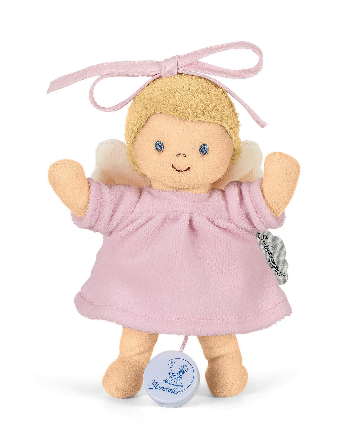 SPIELUHR  - Rosa, Basics, Textil (14/17cm) - Sterntaler