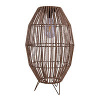 SOLARLEUCHTE Korbinian 19,5/19,5/34 cm   - Naturfarben, Basics, Kunststoff/Metall (19,5/19,5/34cm) - Näve