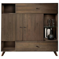 HIGHBOARD  in 156,5/145/40 cm  - Kernbuche/Braun, KONVENTIONELL, Holz (156,5/145/40cm) - Livetastic
