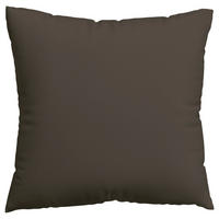 KISSENHÜLLE WOVEN SATIN 40/40 cm  - Dunkelbraun, Basics, Textil (40/40cm) - Schlafgut