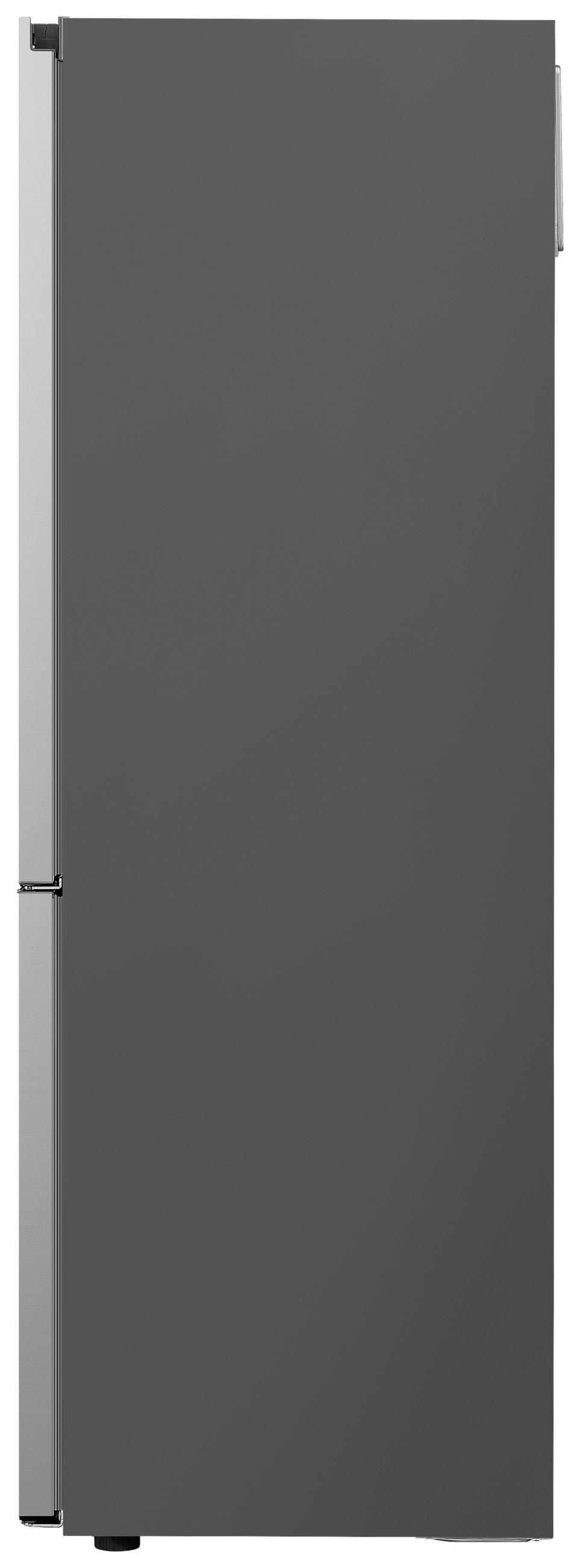KÜHL-GEFRIER-KOMBINATION 59.5/186/67.5 cm GBV3100CPY  - Silberfarben, Trend, Glas/Kunststoff (59.5/186/67.5cm) - LG