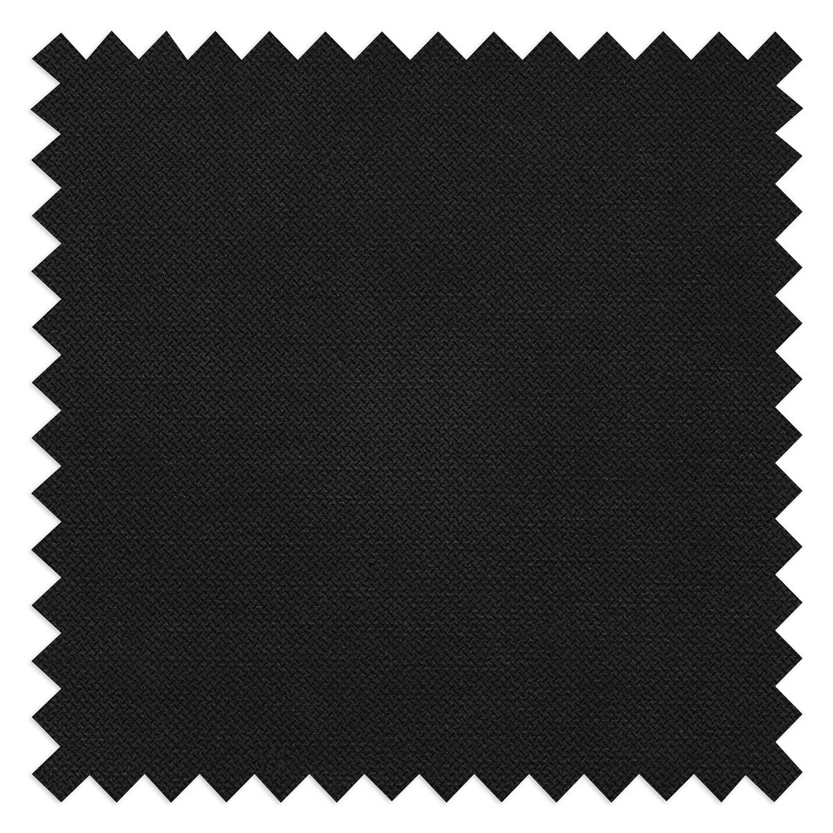 ECKSOFA in Webstoff Schwarz  - Buchefarben/Schwarz, Design, Holz/Textil (208/245cm) - Livetastic