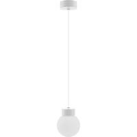ZÁVESNÉ SVIETIDLO, 13,5/150 cm  - biela, Design, drevo/sklo (13,5/150cm)