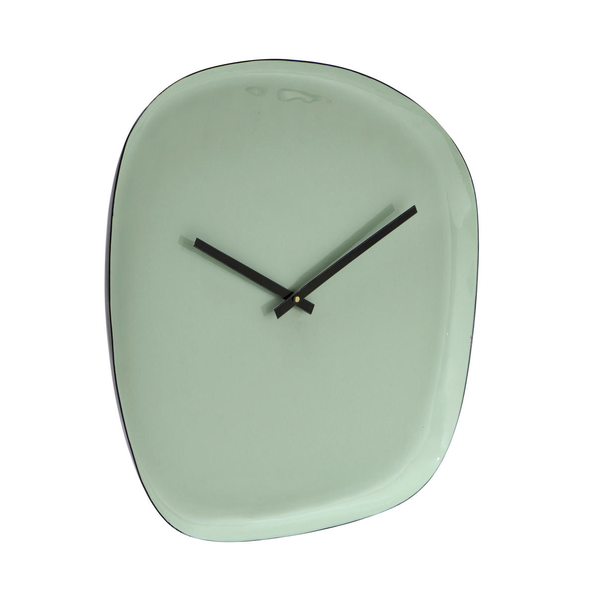 WANDUHR Pastellgrün 42/42/4 cm  - Pastellgrün, Basics, Metall (42/42/4cm)