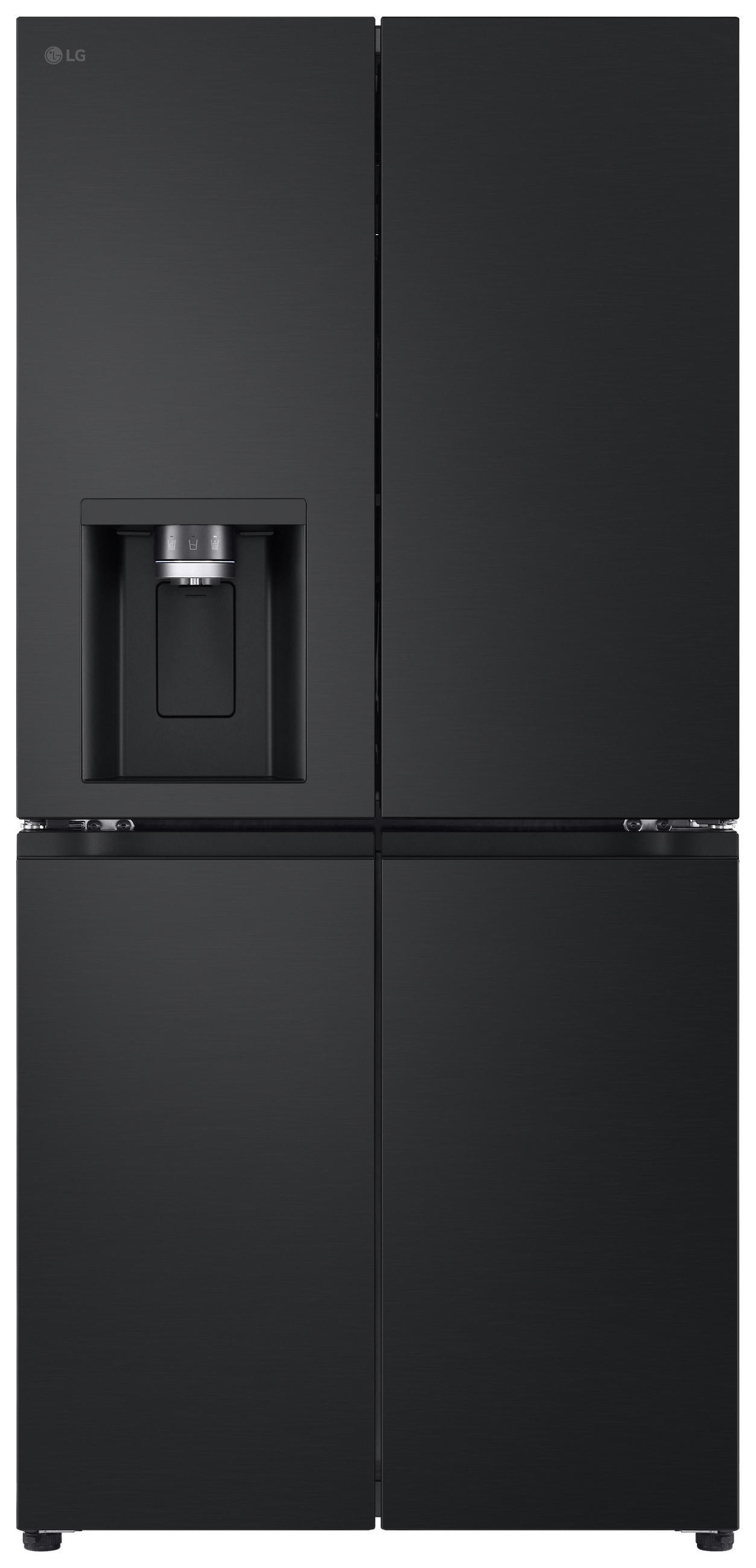 MULTI-DOOR 83.5/178.7/73 cm GML861EPPE  - Schwarz, Trend, Glas/Kunststoff (83.5/178.7/73cm) - LG