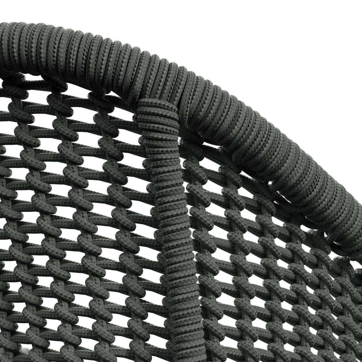 VRTNI STOL  aluminij antracit, zelena  - zelena/antracit, Basics, kovina/tekstil (56/78,5/62,5cm) - Amatio