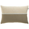 KISSENHÜLLE MR-Simple beige 38/58 cm  - Beige/Creme, Basics, Textil (38/58cm) - Musterring