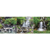 GLASBILD Landschaft & Natur  - Multicolor, Natur, Glas (30/90/1,40cm) - Euroart