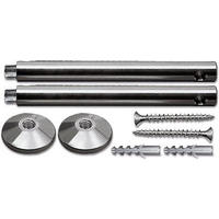 SEILSYSTEM 74/216/52 cm   - Chromfarben, Basics, Metall (74/216/52cm) - Paulmann