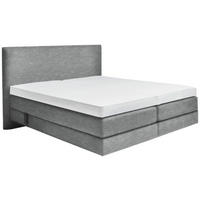 BOXSPRINGBETT 160/200 cm  in Grau  - Grau, Konventionell, Holz/Textil (160/200cm) - Dieter Knoll