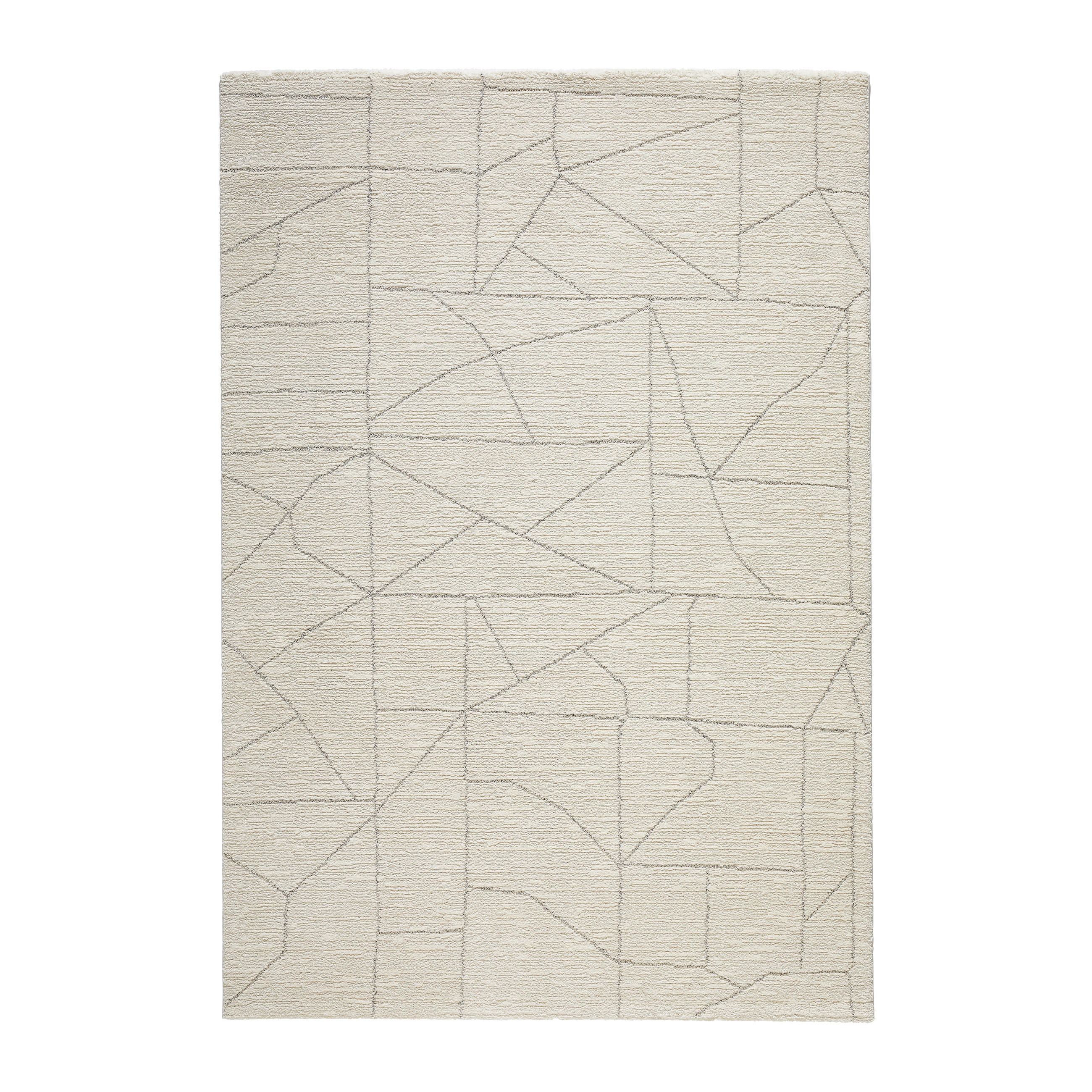 WEBTEPPICH 80/150 cm Creme  - Creme, Design, Textil (80/150cm) - Novel