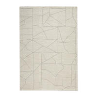 WEBTEPPICH 80/150 cm Creme  - Creme, Design, Textil (80/150cm) - Novel