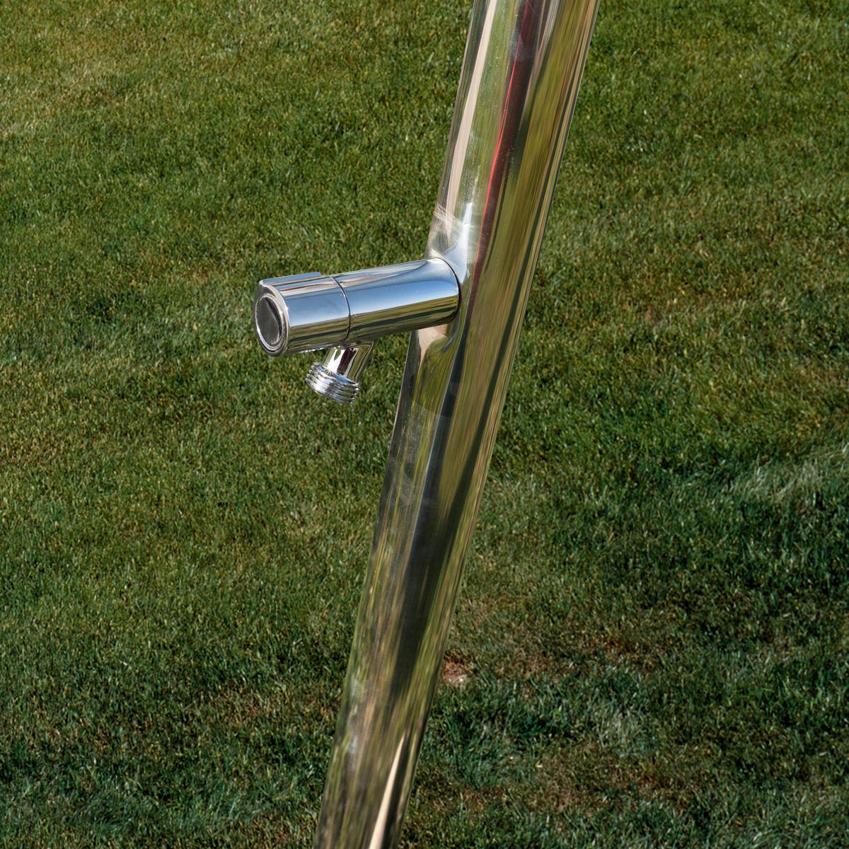 GARTENDUSCHE DAI43F 2021  - Edelstahlfarben, KONVENTIONELL, Metall (4,3/216cm) - Gre