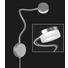 LED-WANDLEUCHTE - Nickelfarben, Design, Metall (51cm) LED-WANDLEUCHTE - Nickelfarben, Design, Metall (51cm)