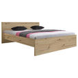 BETT 140/200 cm  in Eiche Artisan  - Eiche Artisan, KONVENTIONELL (140/200cm) - Carryhome