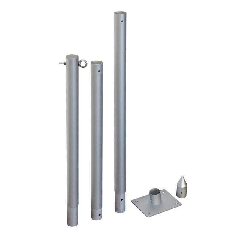 SŤAŽEŇ PRE SLNEČNÚ PLACHTU  - hliníková, Basics, kov (4,8/240cm)