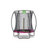 TRAMPOLIN  - Rosa, KONVENTIONELL, Kunststoff/Metall (212/163cm) - EXIT Toys