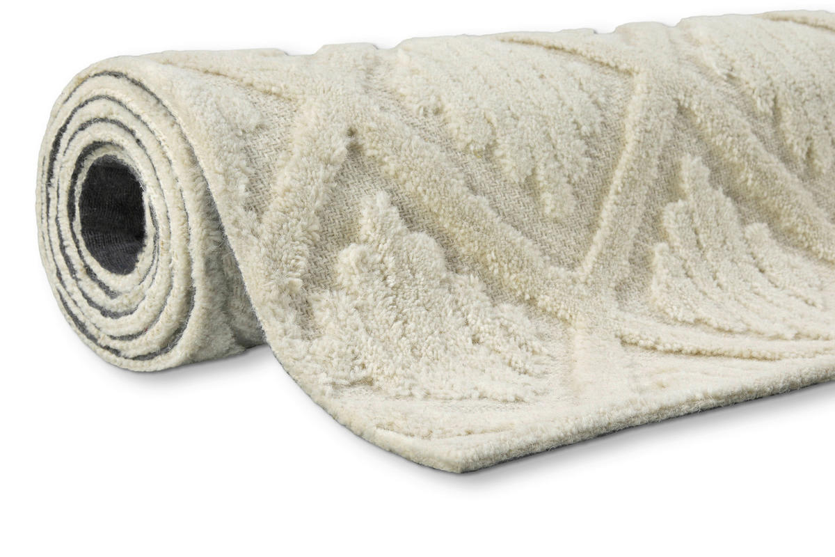 WEBTEPPICH 140/200 cm Hamptons Seventeen Creme  - Creme, KONVENTIONELL, Textil (140/200cm) - WECON HOME