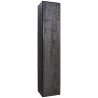SCHRANK Eichefarben  42/205,5/39,5 cm  - Eichefarben/Anthrazit, Natur, Holz/Metall (42/205,5/39,5cm) - Valnatura