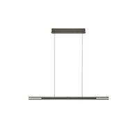 LED-HÄNGELEUCHTE BEN 110/5/150 cm   - Bronzefarben, Design, Metall (110/5/150cm) - elements by BANKAMP
