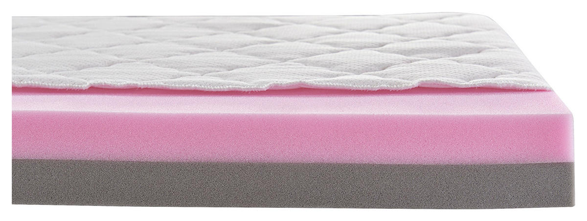 KINDERMATRATZE Twiny 70/140 cm Höhe ca. 9 cm  - Weiß, Basics, Textil (70/140cm) - Yatas