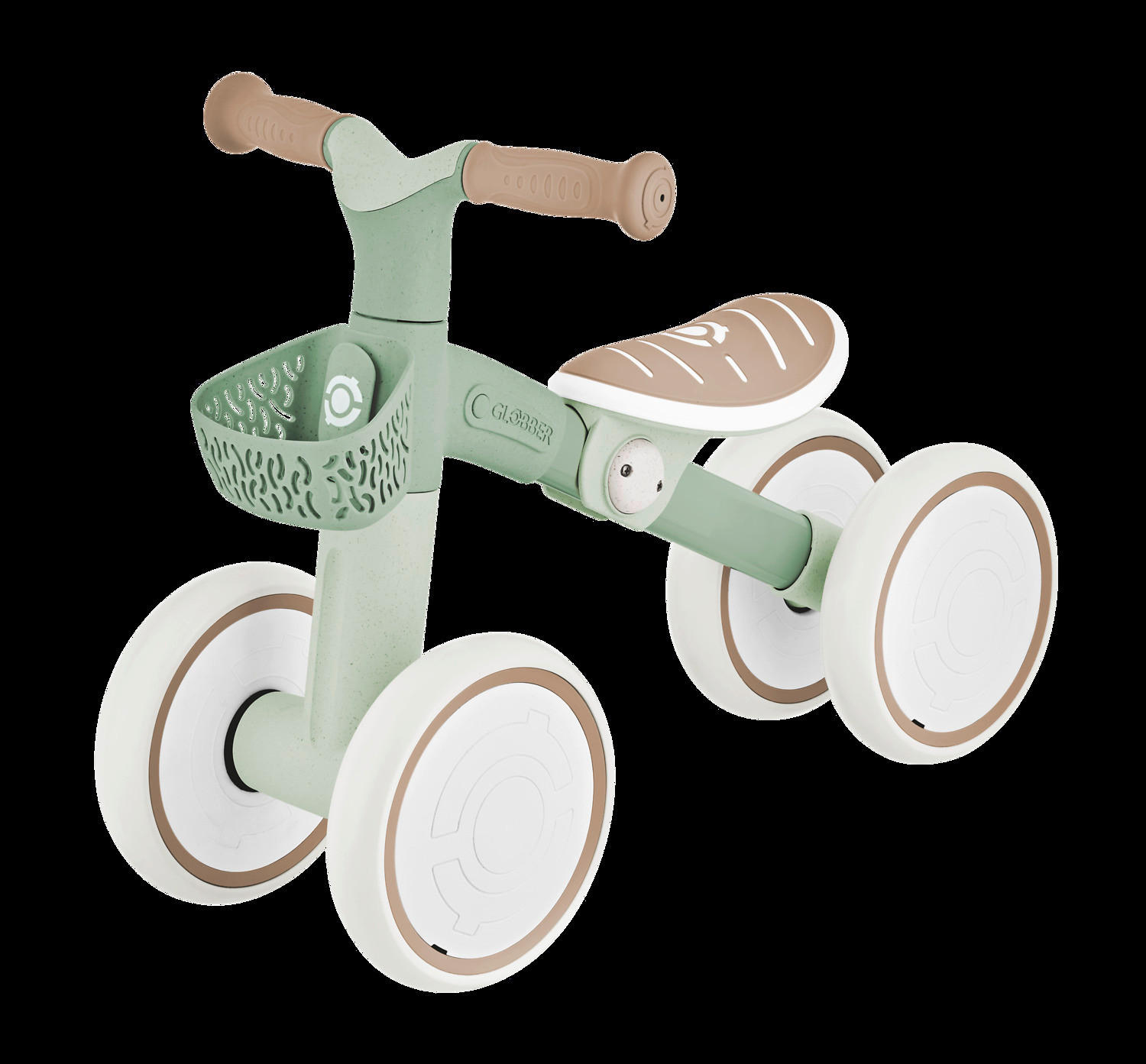 LAUFRAD LEARNING BIKE ECO  - Salbeigrün, Basics, Kunststoff (57,9/22,7/42,1cm) - GLOBBER