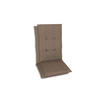 SESSELAUFLAGENSET Uni  - Taupe, Basics, Textil (48/5/108cm)