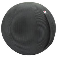 SITZBALL - Dunkelgrau, Design, Textil (65cm) - Stylife