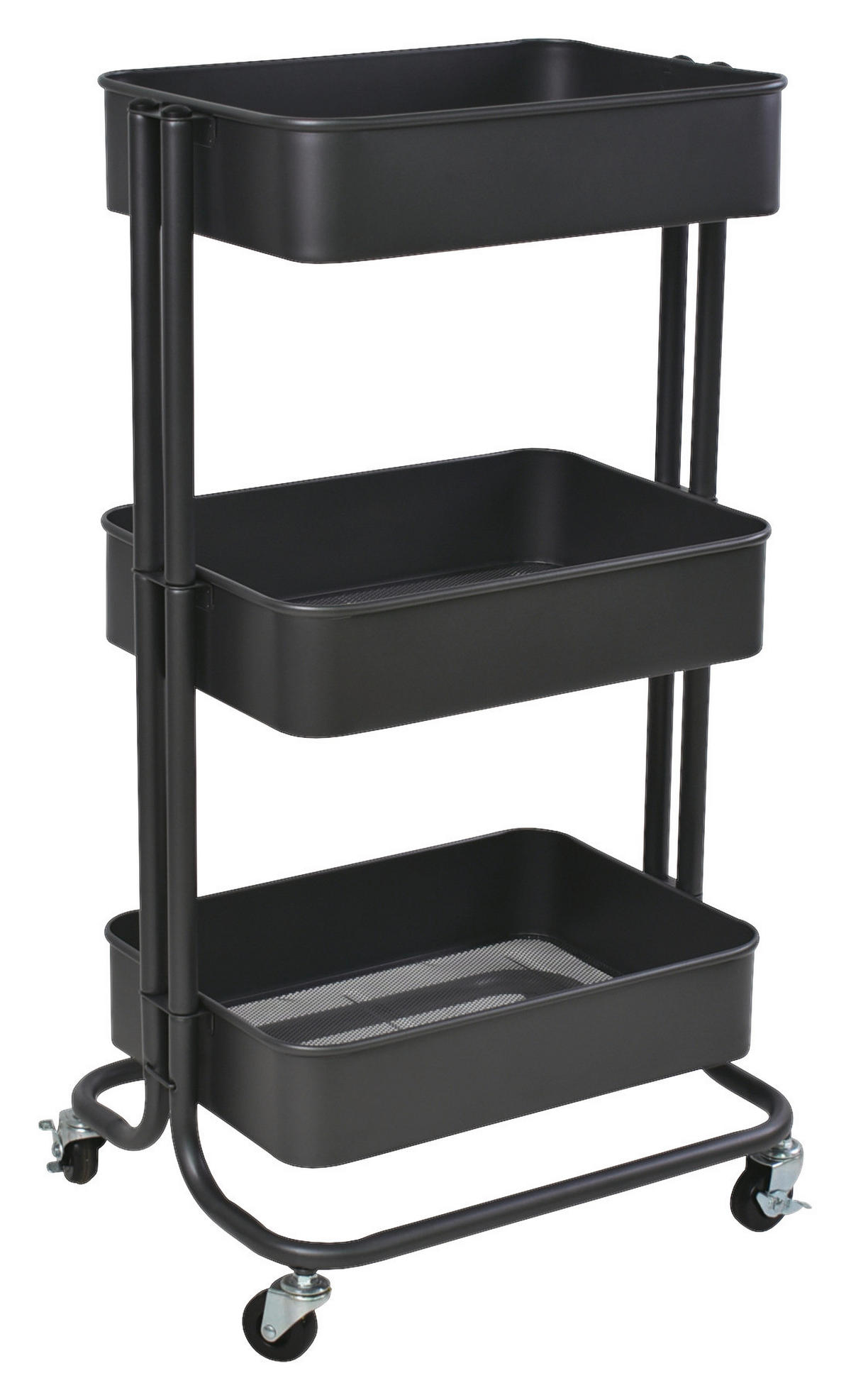 ALLZWECKWAGEN in Dunkelgrau  - Dunkelgrau, Design, Metall (43/78,5/35cm) - home24