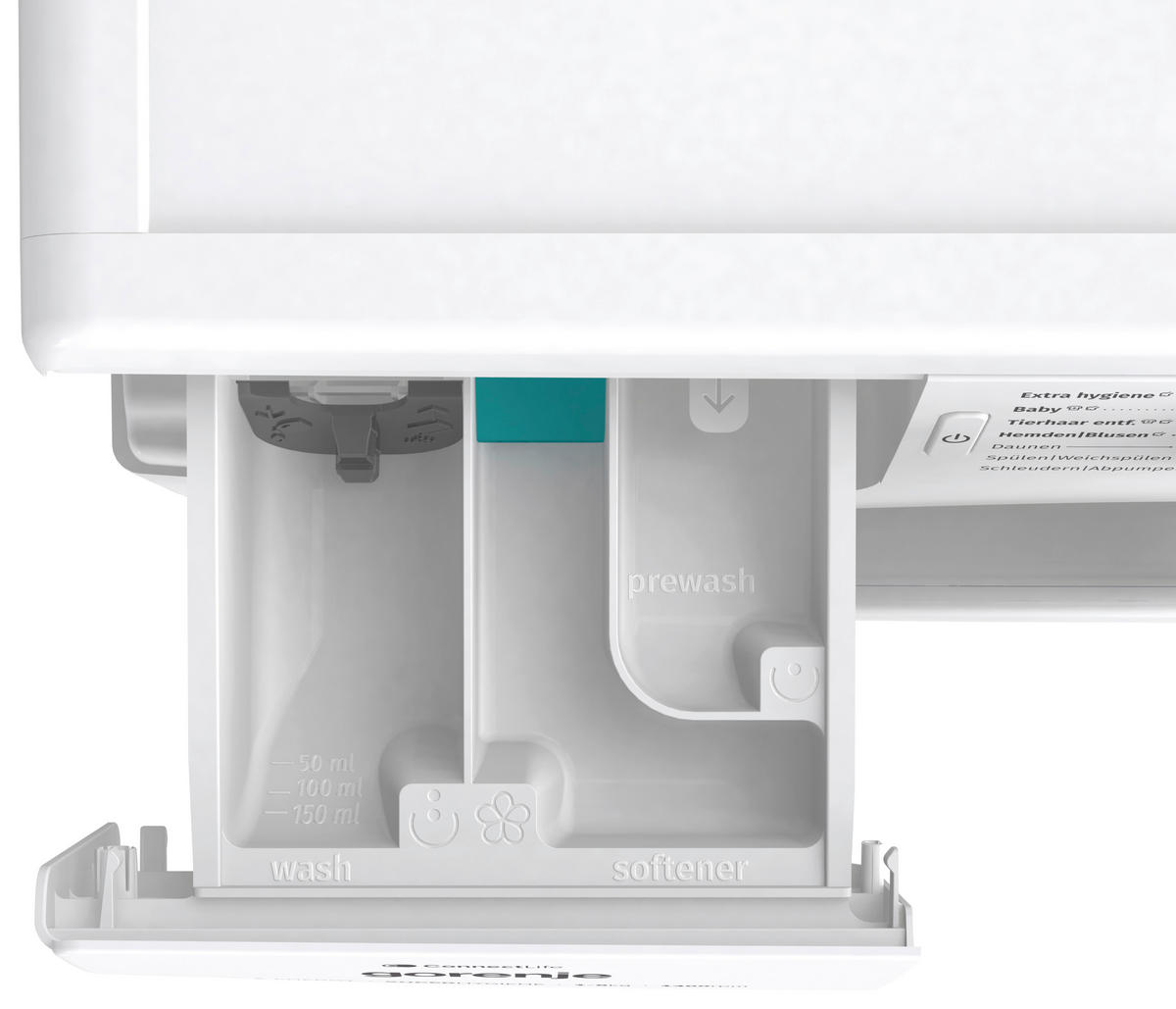 WASCHMASCHINE WPNEI84A1DTS   - Weiß, Basics, Glas/Kunststoff (60/85/54,5cm) - Gorenje