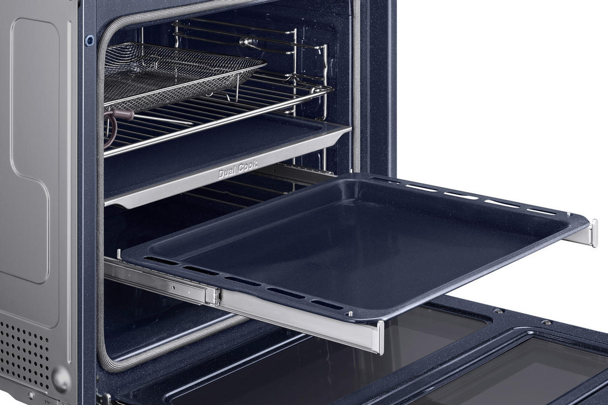 BACKOFEN NV7B6795JAK/U3  - Schwarz, Design, Glas/Metall (59,5/59,5/57,1cm) - Samsung