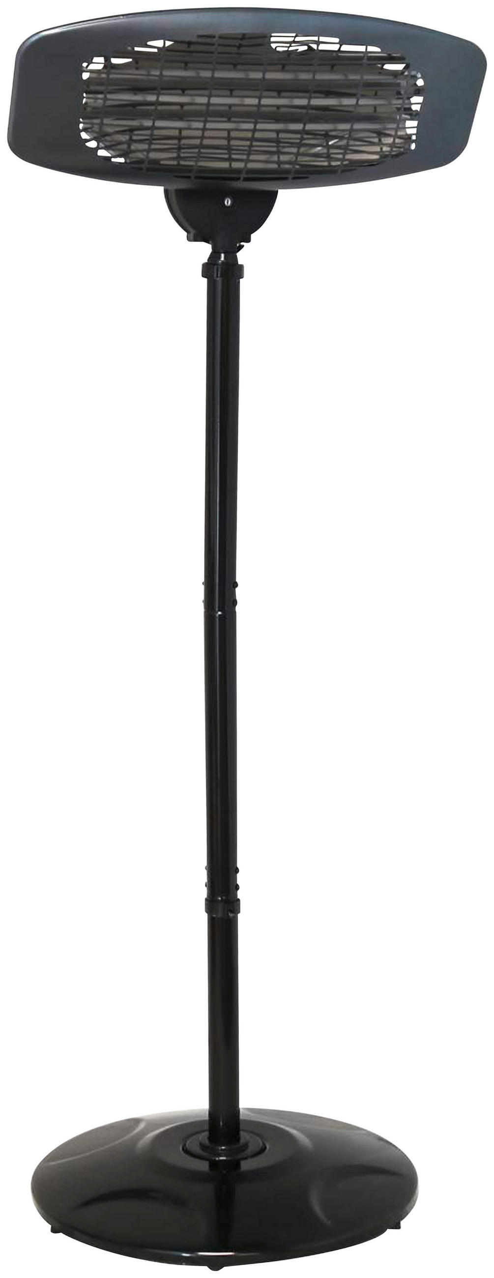 INFRAROTSTRAHLER - Schwarz, KONVENTIONELL, Kunststoff/Metall (120-210cm) - Atrigo