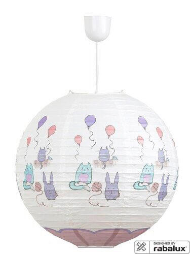 DĚTSKÉ ZÁVĚSNÉ SVÍTIDLO - Basics, plast/papír (43/1/43cm)