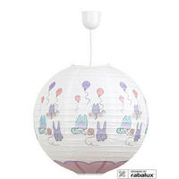 ZÁVESNÉ SVIETIDLO DO DET. IZB - Basics, plast/papier (43/1/43cm)