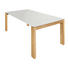 ESSTISCH Eiche furniert rechteckig Weiß, Eichefarben - Eichefarben/Weiß, Design, Holz (200/100/75cm) - Now by Hülsta ESSTISCH Eiche furniert rechteckig Weiß, Eichefarben - Eichefarben/Weiß, Design, Holz (200/100/75cm) - Now by Hülsta