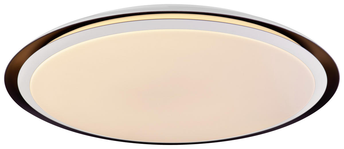 LED-DECKENLEUCHTE 40 W  56/8,5 cm    - Basics, Kunststoff/Metall (56/8,5cm) - Globo