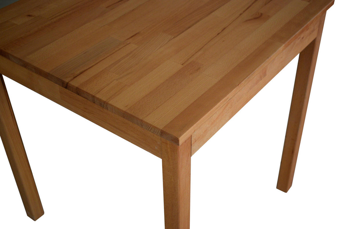ESSTISCH in Holz 70/50/75 cm  - Buchefarben, Konventionell, Holz (70/50/75cm) - Carryhome