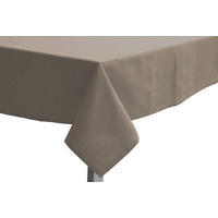 TISCHDECKE 150/250 cm  - Taupe, Basics, Textil (150/250cm)