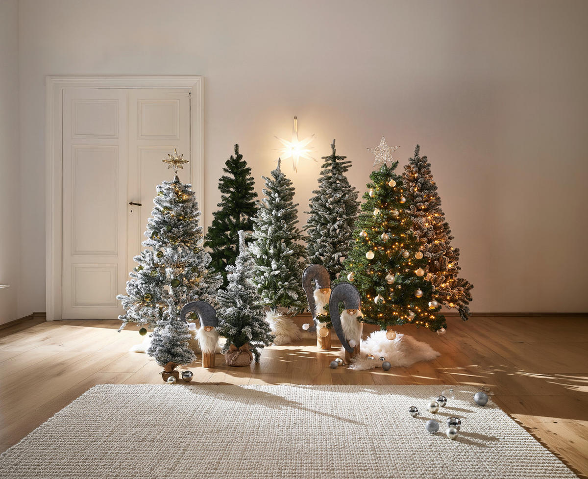 WEIHNACHTSBAUM 150 cm  - Grün, Basics, Kunststoff/Metall (96/150cm) - X-Mas